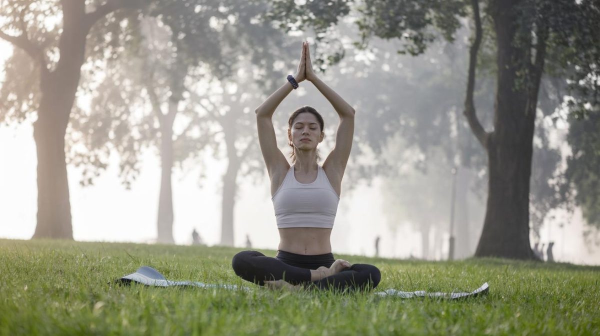 Renforcez votre concentration avec la posture de l'arbre en seulement trois minutes